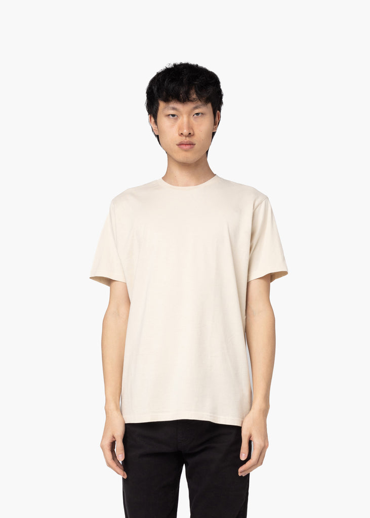 camiseta-organico-algodon-crema-beige-crudo-sostenible-hombre-minimalista
