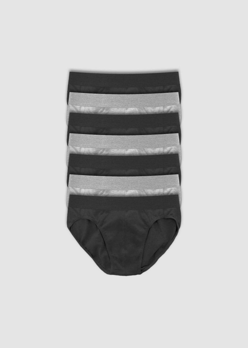 Calzoncillos Slip Algodón orgánico Pack ahorro x7