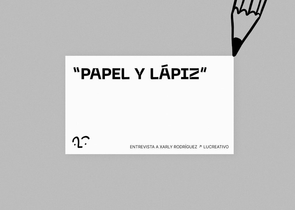 Entrevistamos a Xarly Rodrígez "Lucreativo", ilustrador de la colección "Papel y Lápiz"