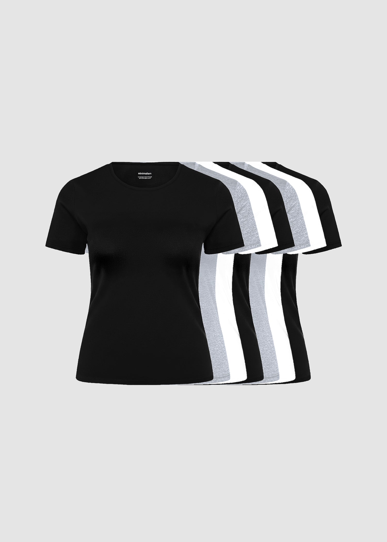 Organic cotton T-shirt for women Pack of units