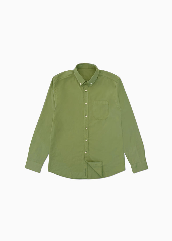 camisa-algodon-verde-oliva-sostenible